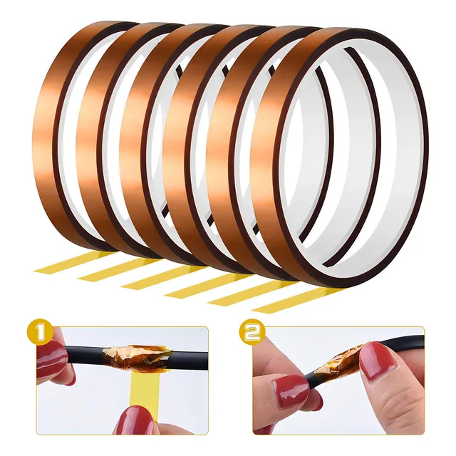 5 Fita Adesiva Sublimação Para Caneca Sublimática Térmica 6mm X 33m Mecolour