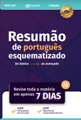 Gramática Para Concurso: Resumão de Português