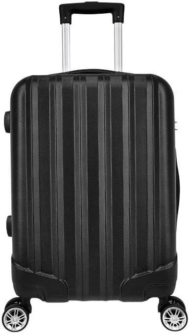 Mala de Bordo ABS 4 Rodas Future Fortt Preta - MFB01-PT