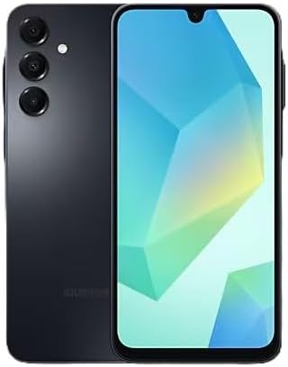 Samsung Celular Galaxy A16, 128GB + 4GB RAM, Câmera de até 50MP, Tela 6.7", NFC, IP54, Bateria 5000 mAh (Preto)